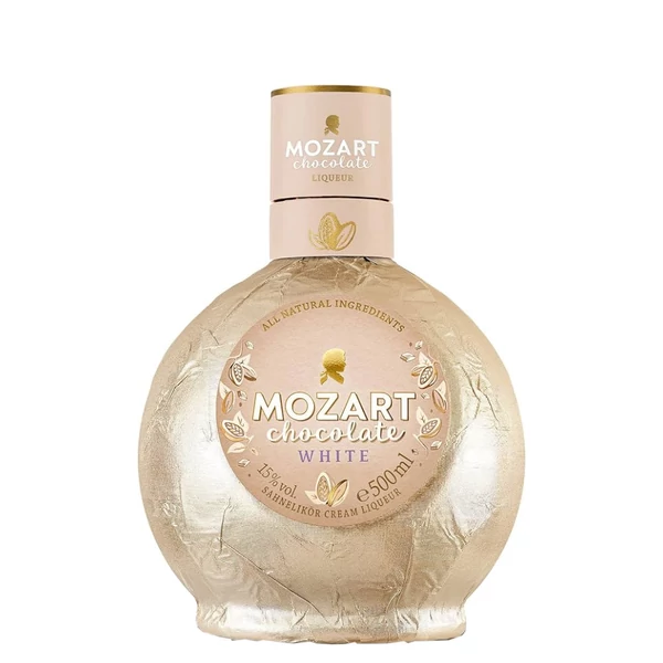 MOZART White Vanilla Chocolate Cream likőr (0,5l - 15%) - Ital Rendelés - Ital Házhozszállítás - Ital Park