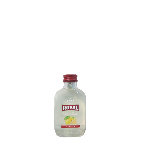 ROYAL VODKA Citrom vodkalikőr (0,09l - 28%) - Ital Rendelés - Ital Házhozszállítás - Ital Park