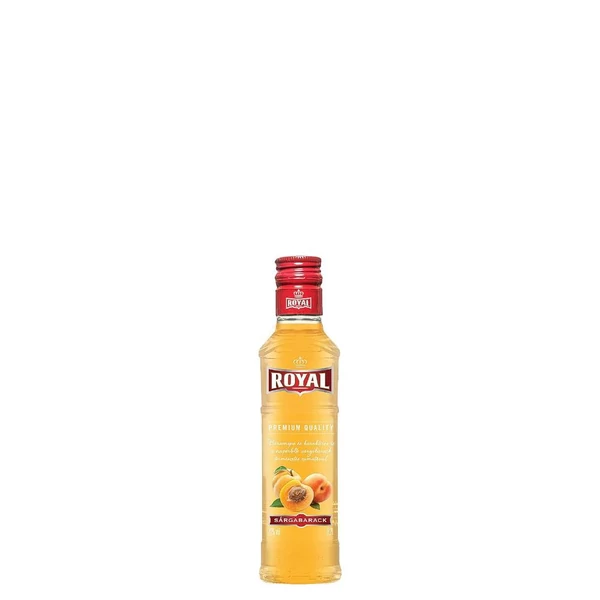 ROYAL VODKA Sárgabarack likőr (0,2l - 26%) - Ital Rendelés - Ital Házhozszállítás - Ital Park