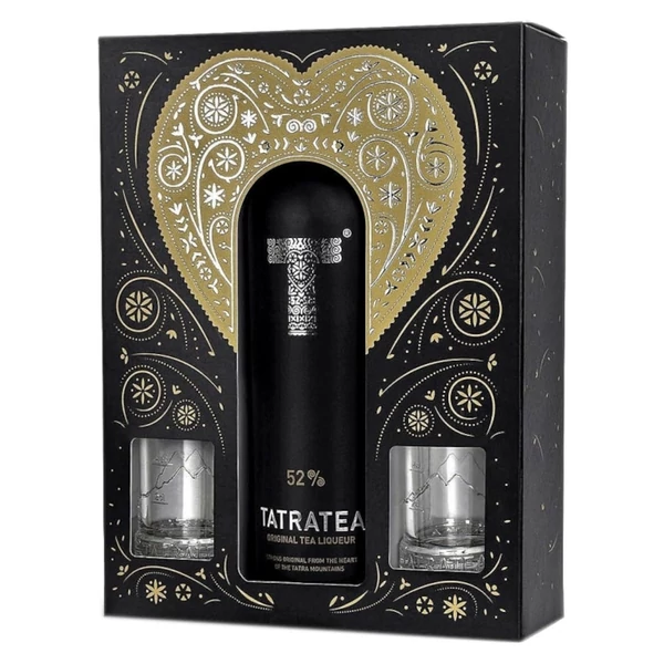 TATRATEA Eredeti Tea likőr PDD + pohár (0,7l - 52%)) - Ital Rendelés - Ital Házhozszállítás - Ital Park