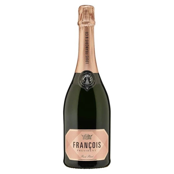 FRANCOIS President Rose Brut pezsgő (0,75l) - Ital Rendelés - Ital Házhozszállítás - Ital Park