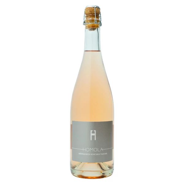 HOMOLA Kékfrankos Rosé Brut Nature pezsgő (0,75l) - Ital Rendelés - Ital Házhozszállítás - Ital Park