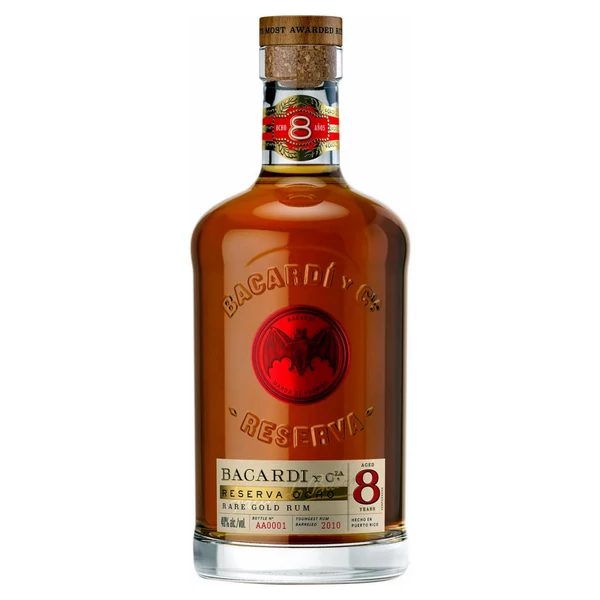 BACARDI Reserva Ocho rum (0,7l - 40%) - Ital Rendelés - Ital Házhozszállítás - Ital Park