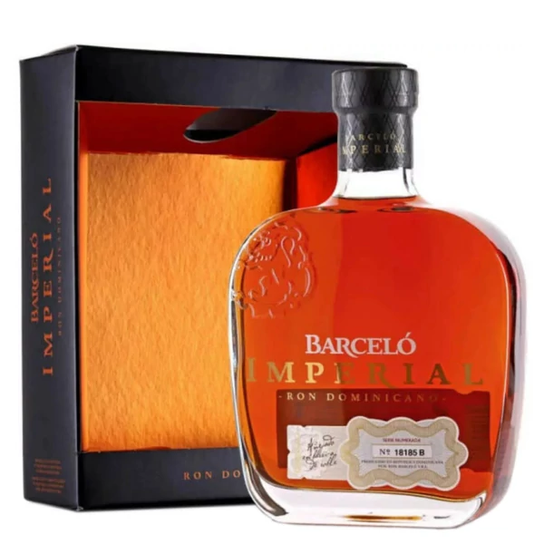 BARCELÓ Imperial rum + díszdoboz (0,7l - 38%) - Ital Rendelés - Ital Házhozszállítás - Ital Park