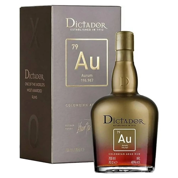 DICTADOR AU 79 Aurum rum PDD (0,7l - 40%) - Ital Rendelés - Ital Házhozszállítás - Ital Park