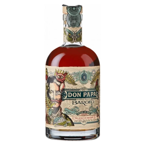 DON PAPA Baroko rum (0,7l - 40%) - Ital Rendelés - Ital Házhozszállítás - Ital Park