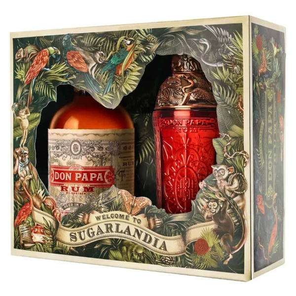 DON PAPA rum + dd, shaker (0,7l - 40%) - Ital Rendelés - Ital Házhozszállítás - Ital Park