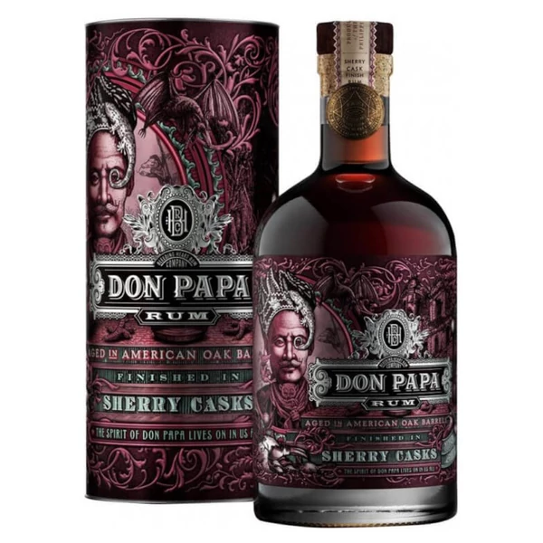 DON PAPA Sherry Cask rum + dd (0,7l - 45%) - Ital Rendelés - Ital Házhozszállítás - Ital Park