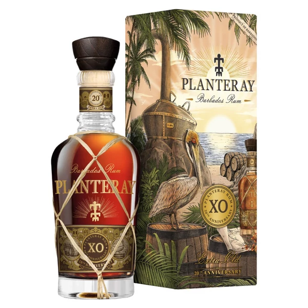 PLANTERAY XO 20th Anniversary rum + dd (0,7l - 40%) - Ital Rendelés - Ital Házhozszállítás - Ital Park