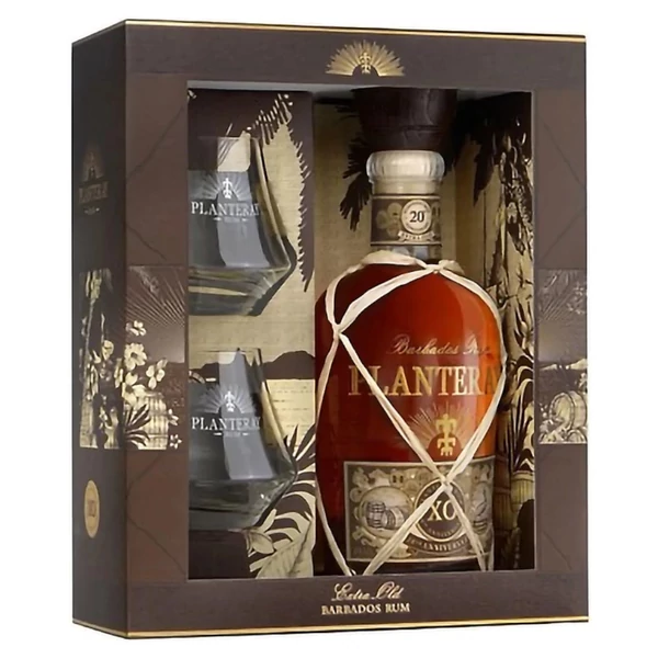 PLANTERAY XO 20th Anniversary rum + dd, pohár (0,7l - 40%) - Ital Rendelés - Ital Házhozszállítás - Ital Park