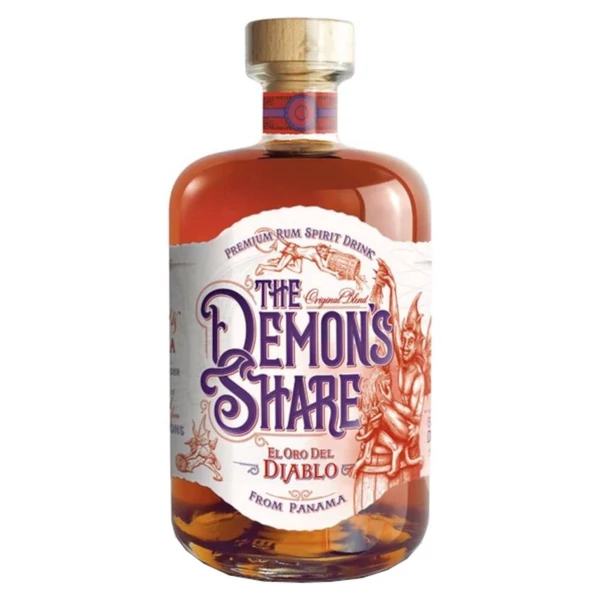 THE DEMON'S SHARE  3 Years El Oro del Diablo rum (0,7l - 40%) - Ital Rendelés - Ital Házhozszállítás - Ital Park