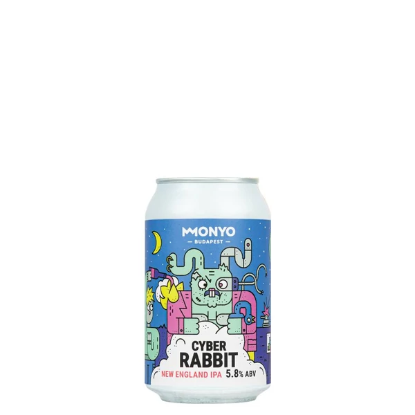 MONYO Cyber Rabbit sör (0,33l -  5.8%) - Ital Rendelés - Ital Házhozszállítás - Ital Park
