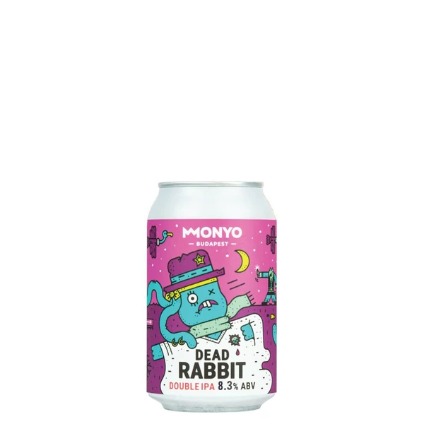 MONYO Dead Rabbit sör (0,33l -  9.1%) - Ital Rendelés - Ital Házhozszállítás - Ital Park