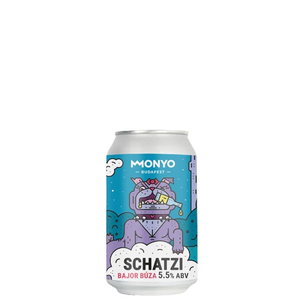 MONYO Schatzi sör (0,33l -  5.5%) - Ital Rendelés - Ital Házhozszállítás - Ital Park