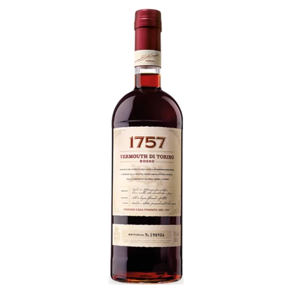 CINZANO 1757 Rosso  vermut (1,0l - 16%) - Ital Rendelés - Ital Házhozszállítás - Ital Park