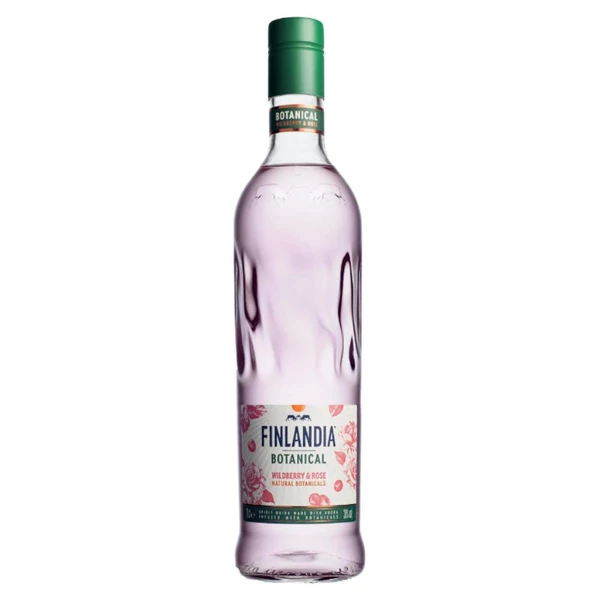 FINLANDIA Botanical Wildberry&amp;Rose vodka (0,7l - 30%) - Ital Rendelés - Ital Házhozszállítás - Ital Park