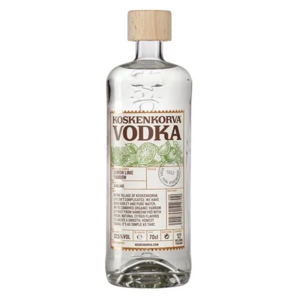 KOSKENKORVA Lemon Lime Yarrow vodka (0,7l - 37,5%) - Ital Rendelés - Ital Házhozszállítás - Ital Park