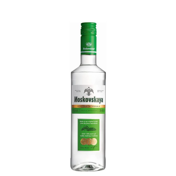 MOSKOVSKAYA vodka (0,5l - 40%) - Ital Rendelés - Ital Házhozszállítás - Ital Park