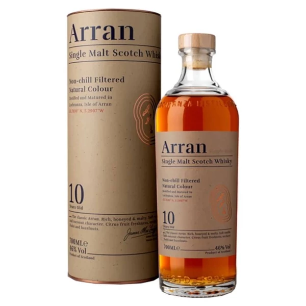 ARRAN 10 Years whisky FDD (0,7l - 46%) - Ital Rendelés - Ital Házhozszállítás - Ital Park