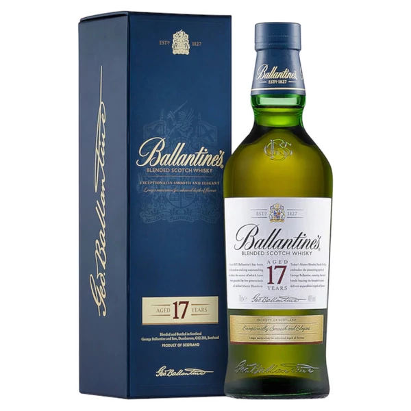 BALLANTINE'S 17 Years whisky PDD (0,7l - 40%) - Ital Rendelés - Ital Házhozszállítás - Ital Park