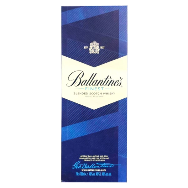 BALLANTINE'S Finest whisky + dd (0,7l - 40%) - Ital Rendelés - Ital Házhozszállítás - Ital Park