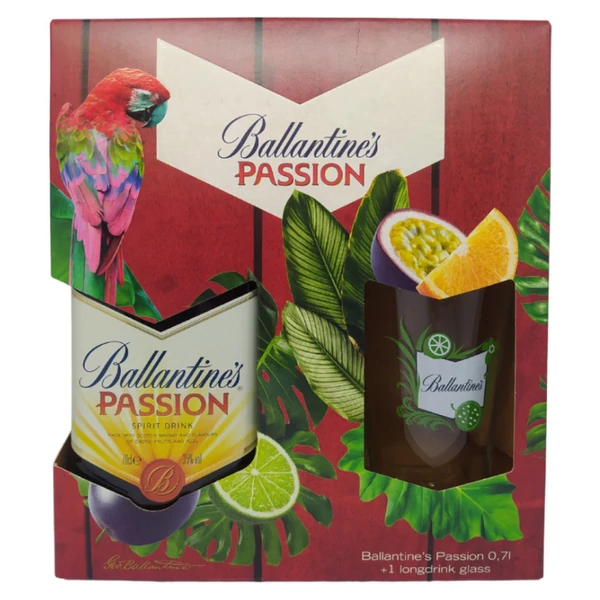 BALLANTINE'S Passion whisky + dd, pohár (0,7l - 35%) - Ital Rendelés - Ital Házhozszállítás - Ital Park