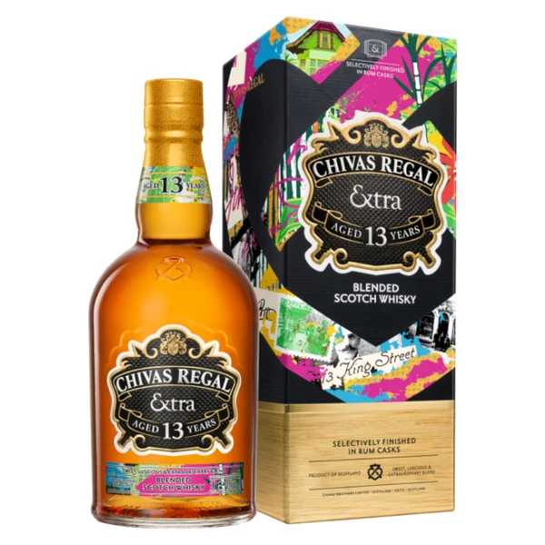 CHIVAS REGAL Extra 13 Years Rum casks whisky + dd (0,7l - 40%) - Ital Rendelés - Ital Házhozszállítás - Ital Park