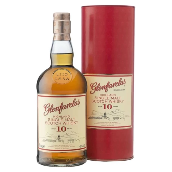 GLENFARCLAS 10 Years whisky FDD (0,7l - 40%) - Ital Rendelés - Ital Házhozszállítás - Ital Park