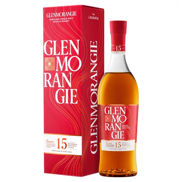 GLENMORANGIE Lasanta 15 Years whisky + dd (0,7l - 43%) - Ital Rendelés - Ital Házhozszállítás - Ital Park