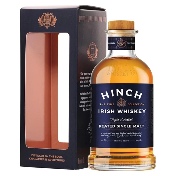 HINCH Peated Single Malt whisky + dd (0,7l - 43%) - Ital Rendelés - Ital Házhozszállítás - Ital Park