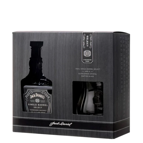 JACK DANIEL'S Single Barrel whisky + dd, pohár (0,7l - 45%) - Ital Rendelés - Ital Házhozszállítás - Ital Park