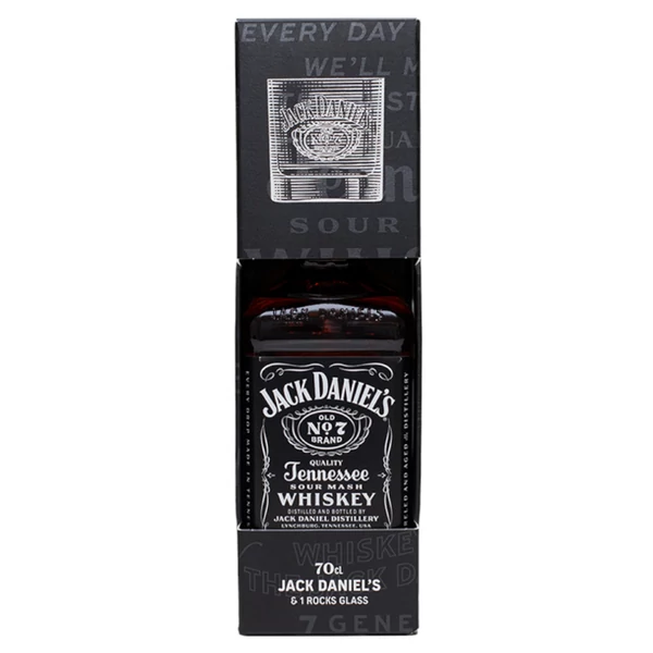 JACK DANIEL'S whisky PDD + pohár (0,7l - 40%) - Ital Rendelés - Ital Házhozszállítás - Ital Park