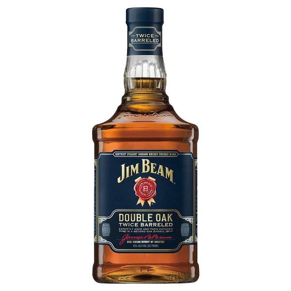 JIM BEAM Double Oak whisky (0,7l - 43%) - Ital Rendelés - Ital Házhozszállítás - Ital Park