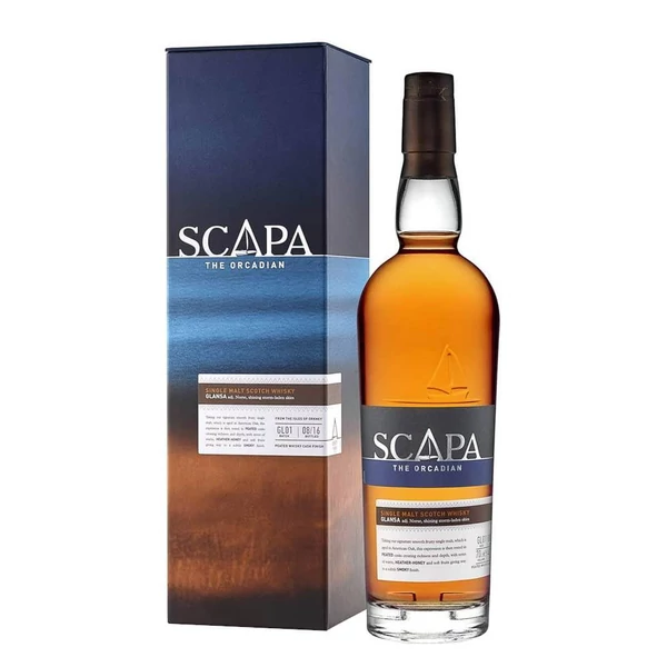 SCAPA Glansa whisky PDD (0,7l - 40%) - Ital Rendelés - Ital Házhozszállítás - Ital Park