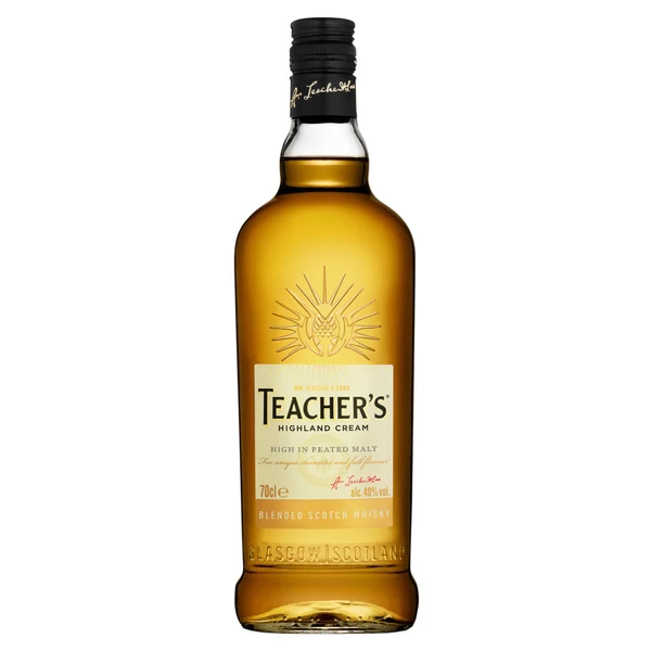 TEACHER'S Highland Cream whisky (1,0l - 40%) - Ital Rendelés - Ital Házhozszállítás - Ital Park