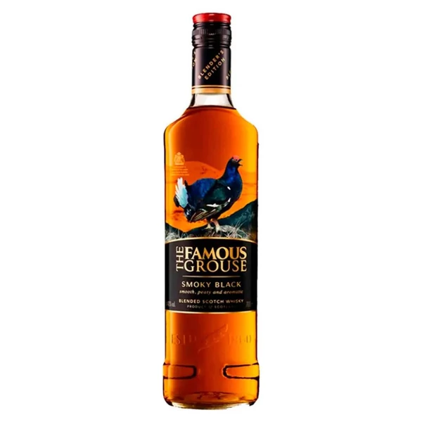 THE FAMOUS GROUSE Smoky Black whisky (0,7l - 40%) - Ital Rendelés - Ital Házhozszállítás - Ital Park