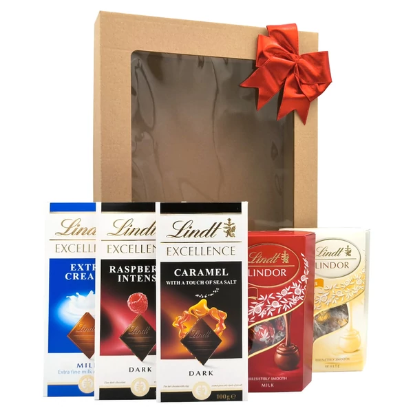 „Lindt Luxe Collection„ ajándékcsomag rendelés - ajándék házhozszállítás