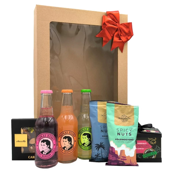 „Tonic & Treats„ ajándékcsomag rendelés - ajándék házhozszállítás