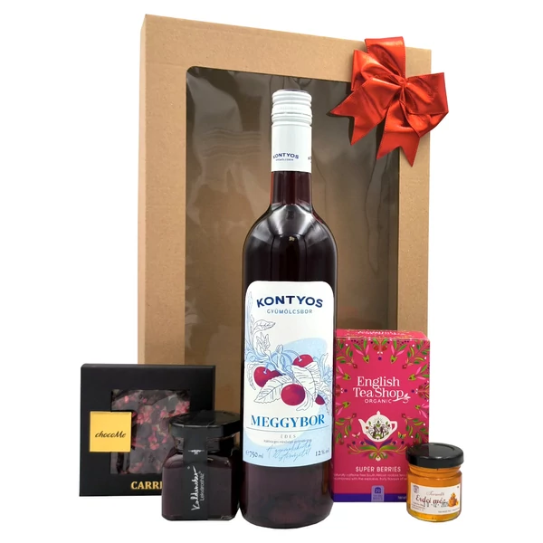 „Wildberry Honey„ gyümölcsbor ajándékcsomag rendelés - ajándék házhozszállítás