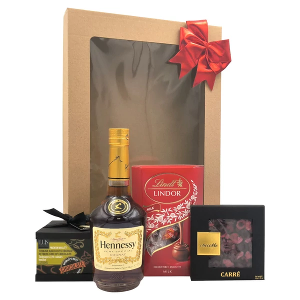 „L’Or & Cacao„ konyak ajándékcsomag rendelés - ajándék házhozszállítás