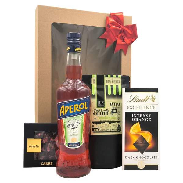 „Dolce Aperitivo„ keserűlikőr ajándékcsomag rendelés - ajándék házhozszállítás