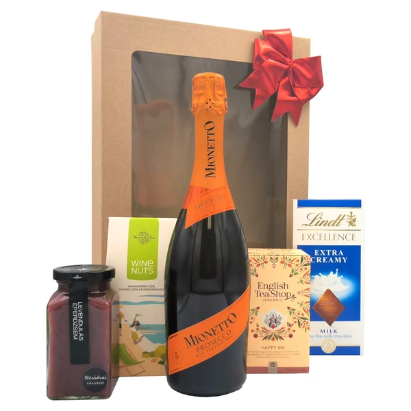 „Dono Prosecco„ pezsgő ajándékcsomag rendelés - ajándék házhozszállítás
