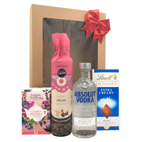„Loverly Motherly„ vodka ajándékcsomag rendelés - ajándék házhozszállítás