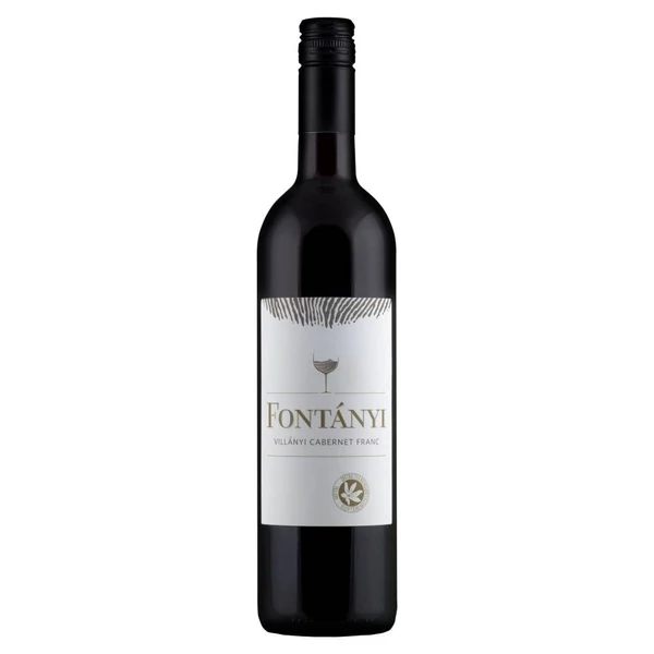 FONTÁNYI Cabernet Franc 2023 (0,75l) - Száraz vörösbor - Ital Rendelés - Ital Házhozszállítás - Borkereskedés