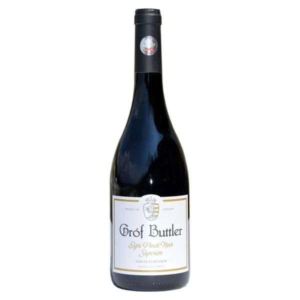 GRÓF BUTTLER Pinot Noir Superior 2019 (0,75l) - Száraz vörösbor - Ital Rendelés - Ital Házhozszállítás - Borkereskedés