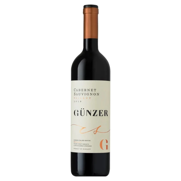 GÜNZER ZOLTÁN Cabernet Sauvignon 2019 (0,75l) - Száraz vörösbor - Ital Rendelés - Ital Házhozszállítás - Borkereskedés