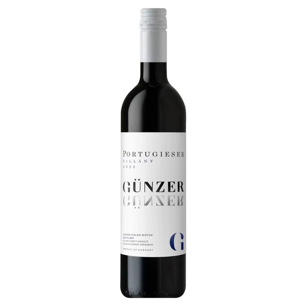 GÜNZER ZOLTÁN Portugieser 2022 (0,75l) - Száraz vörösbor - Ital Rendelés - Ital Házhozszállítás - Borkereskedés