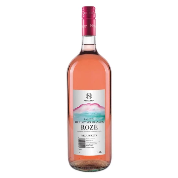 NAGY & NAGY Pinot Noir Rosé 1,5 l 2023 ( 1,5l) - Száraz rosébor - Ital Rendelés - Ital Házhozszállítás - Borkereskedés