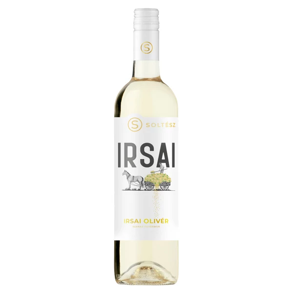 SOLTÉSZ Irsai Olivér 2025 (0,75l) - Száraz fehérbor - Ital Rendelés - Ital Házhozszállítás - Borkereskedés