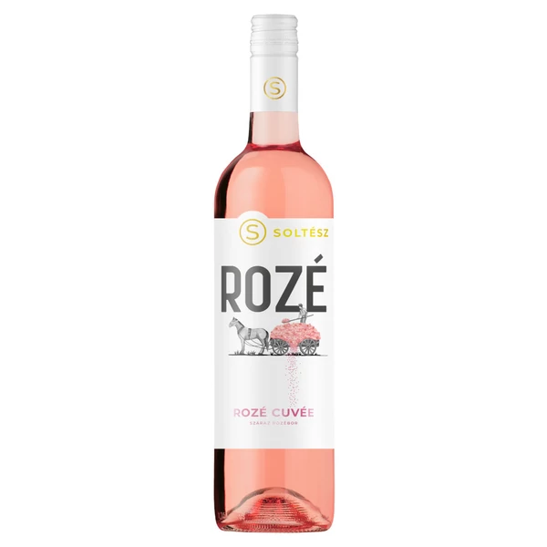 SOLTÉSZ Rosé Cuvée Száraz 2025 (0,75l) - Száraz rosébor - Ital Rendelés - Ital Házhozszállítás - Borkereskedés